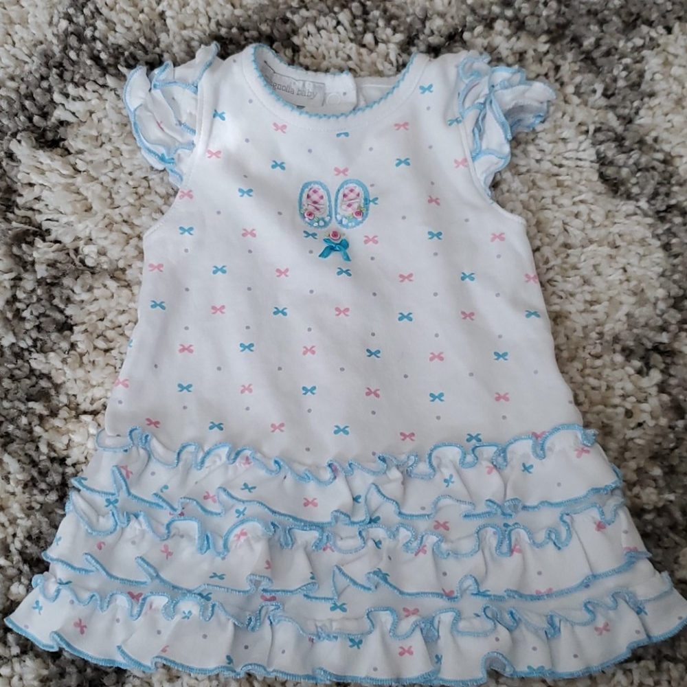 Magnolia Baby Dress and Bloomers